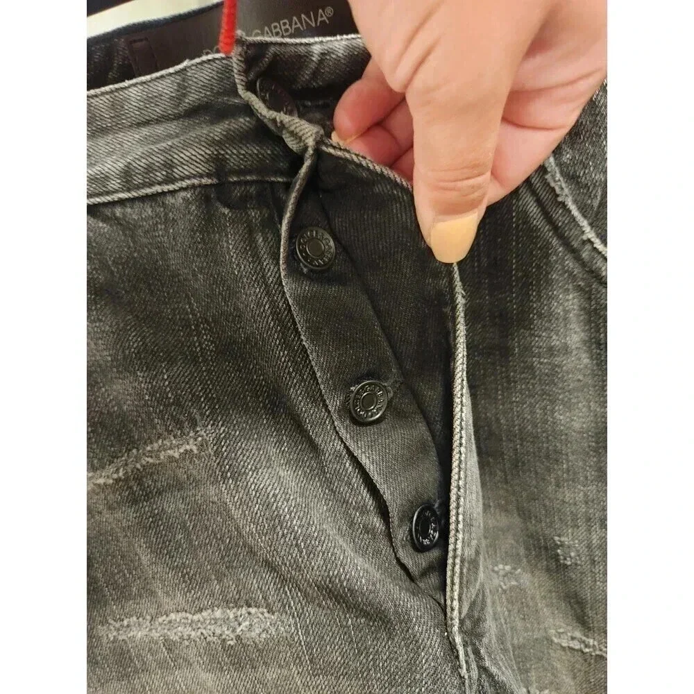 AUTHENTIC Dolce & Gabbana D&G Men’s Denim Jeans 16 Classic Sz 52 / US 36 - Picture 5 of 13